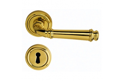 Diana Handle on Round Rose With Keyhole Covers With Spring Precious and Elegant Bal Becchetti