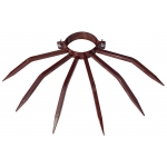 Theft Deterrent Diameter 100 mm Grimpo With Spikes to Install on Pipes and Gutters Against Thieves