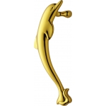 Laura Liscia Classique PFS Pasini Brass Door Handle on Plate