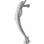 Laura Liscia Classique PFS Pasini Brass Door Handle on Plate