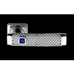 Dream Silver Jewellery PFS Pasini Door Handle with Rose and Escutcheon