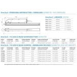 Drive Evo 0 Mingardi Rack Actuator with Brackets