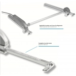 Drive Evo 0 Mingardi Rack Actuator with Brackets