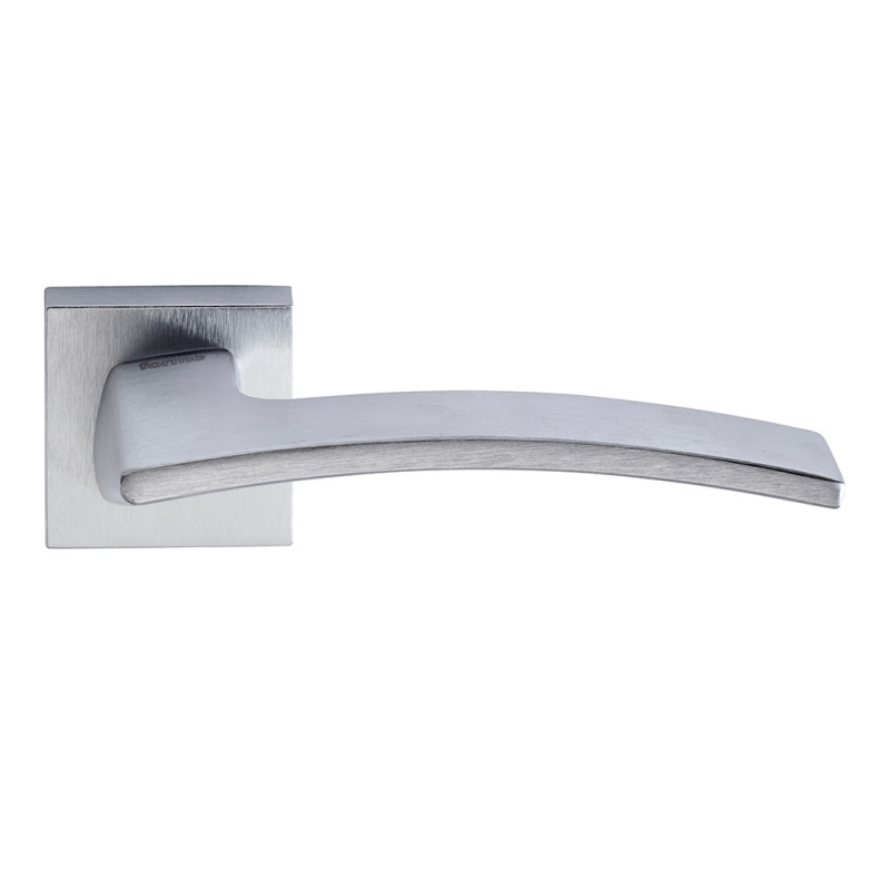 Artemide Series Fashion forme Door Handle on Square Rosette Frosio Bortolo Made in Italy Design