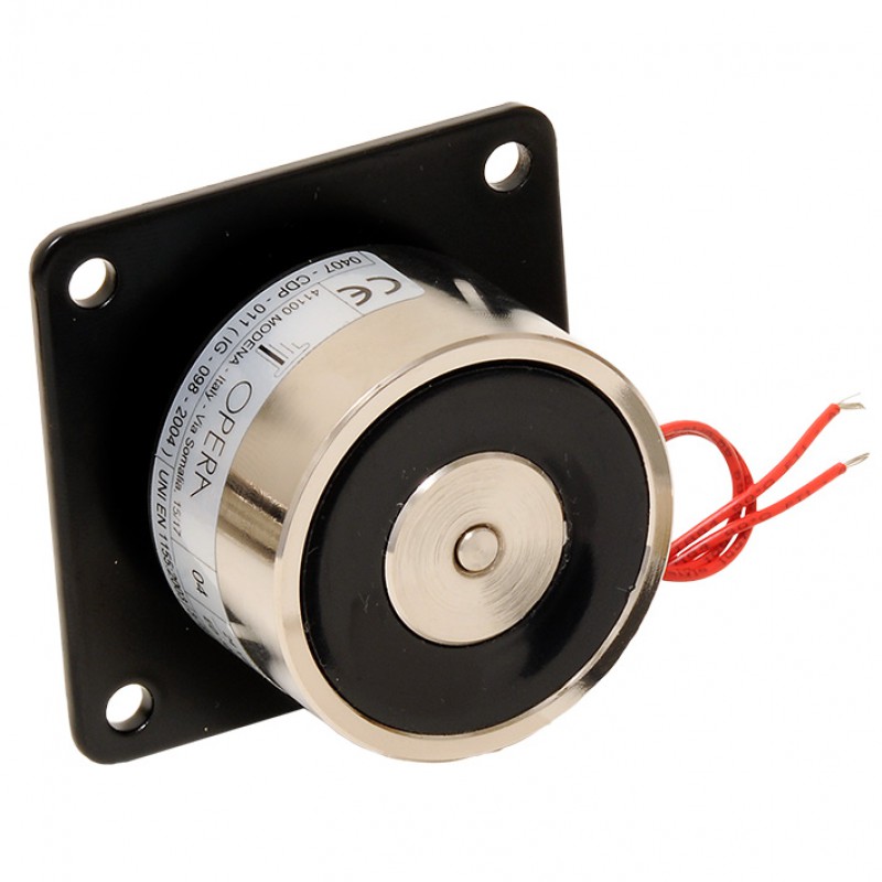 Door Holding Electromagnet for Swing Sliding Counterweighted Doors 01630 Opera