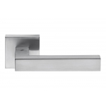 Ellesse Polished Chrome Door Handle on Rosette Studio Bartoli for Colombo Design
