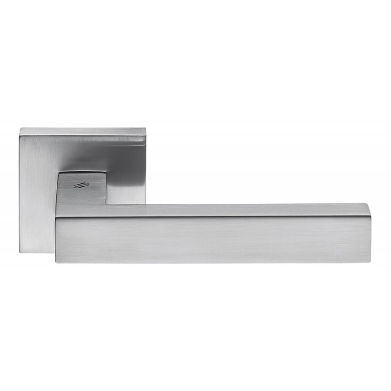 Ellesse Polished Chrome Door Handle on Rosette Studio Bartoli for Colombo Design
