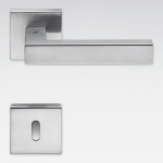 Ellesse Polished Chrome Door Handle on Rosette Studio Bartoli for Colombo Design