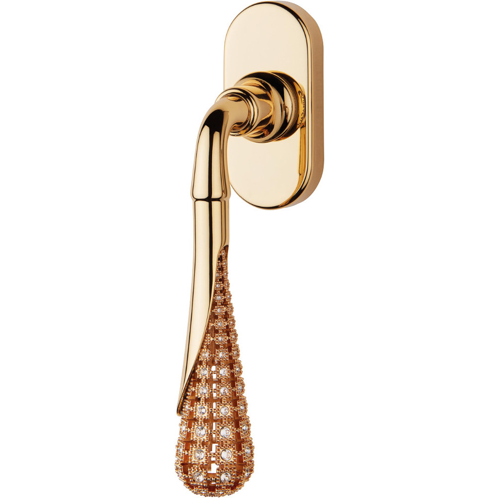 Feeling Linea Calì DK Window Handle with Swarovski Crystals