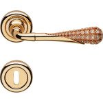 Feeling Linea Calì Door Handle with Swarovski Crystals