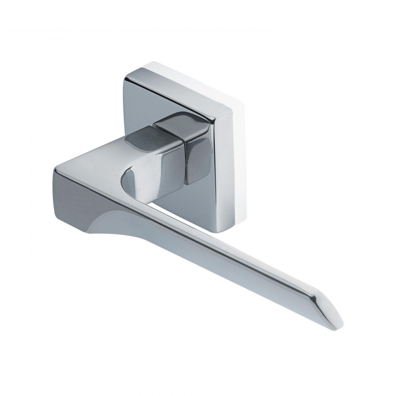 Flash Basic Manital Polished Chrome Door Lever Handles