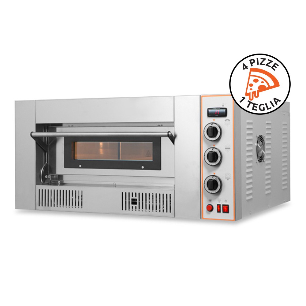 Gas Oven to Bake 4 Pizzas Together RG4 Made in Italy by Resto Italia