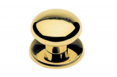 Garda 400 PT Fixed Knob for Doors Linea Calì Round and Classic Made in Italy