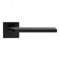 Giro Zincral Linea Calì Black Door Handle on Rosette