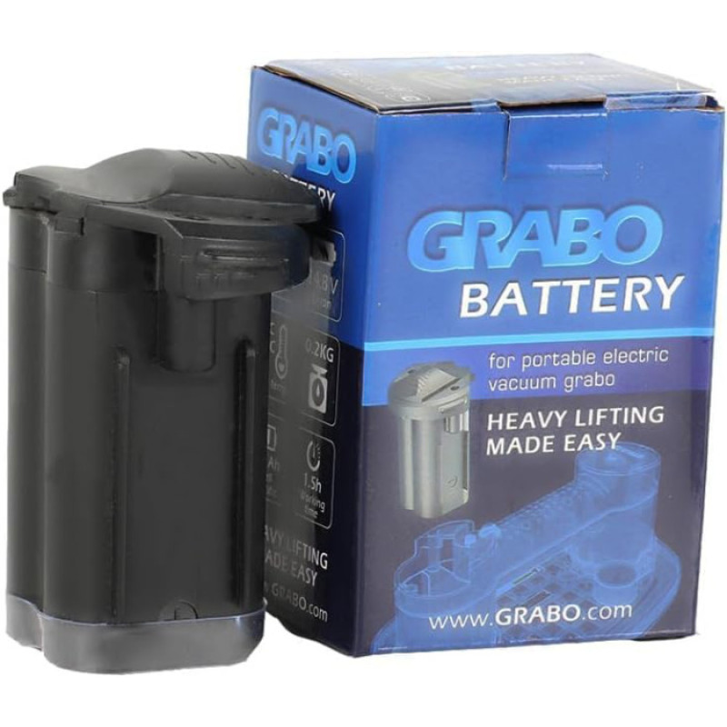 GRABO PRO-LIFTER 20 Electric Vacuum Suction Cup with Display and Battery