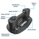 GRABO PRO-LIFTER 20 Electric Vacuum Suction Cup with Display and Battery