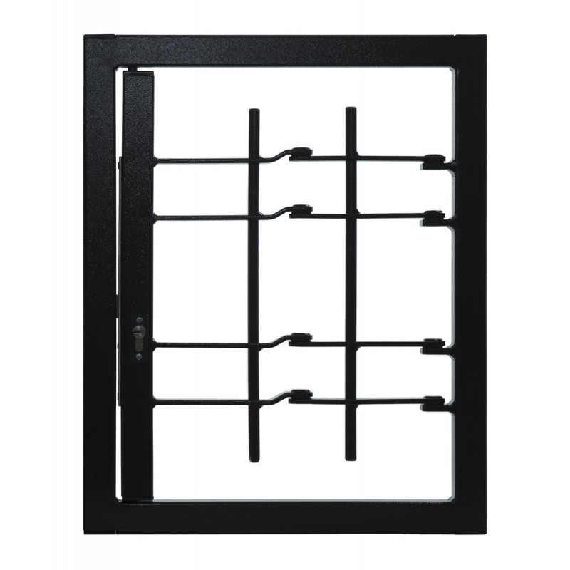 Grating Light 1 Door with joint Security Class 3 frame Standard Leon Openings