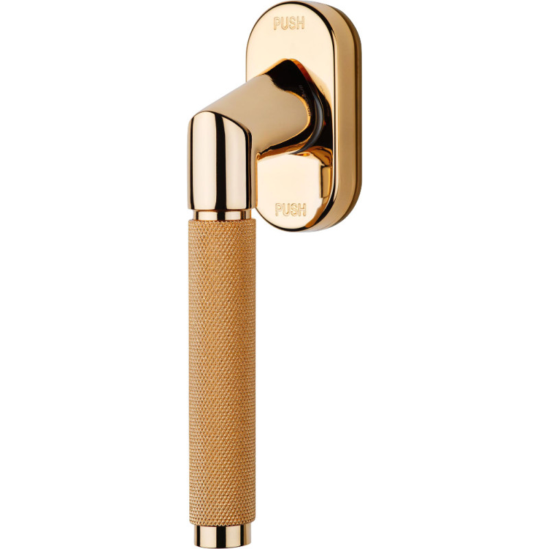 Grip Linea Calì Window Handle Modern Brass Collection