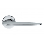 H416 Made in Italy Design Handle for Door on Rosetta by Valli & Valli