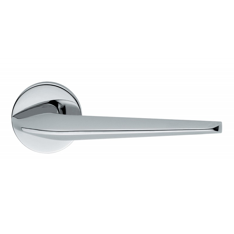H416 Made in Italy Design Handle for Door on Rosetta by Valli & Valli