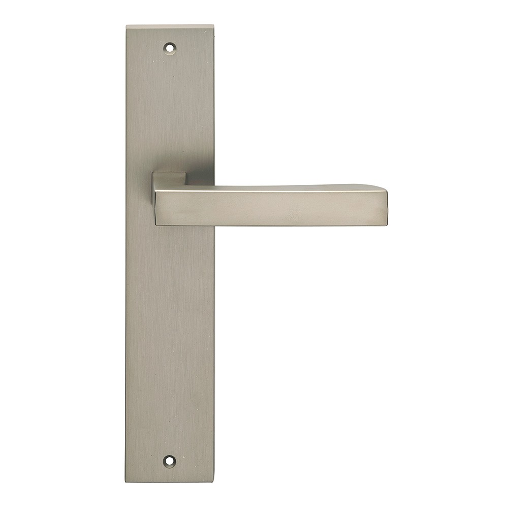 Hammer Series Fashion forme Door Handle on Plate Frosio Bortolo Minimal Style