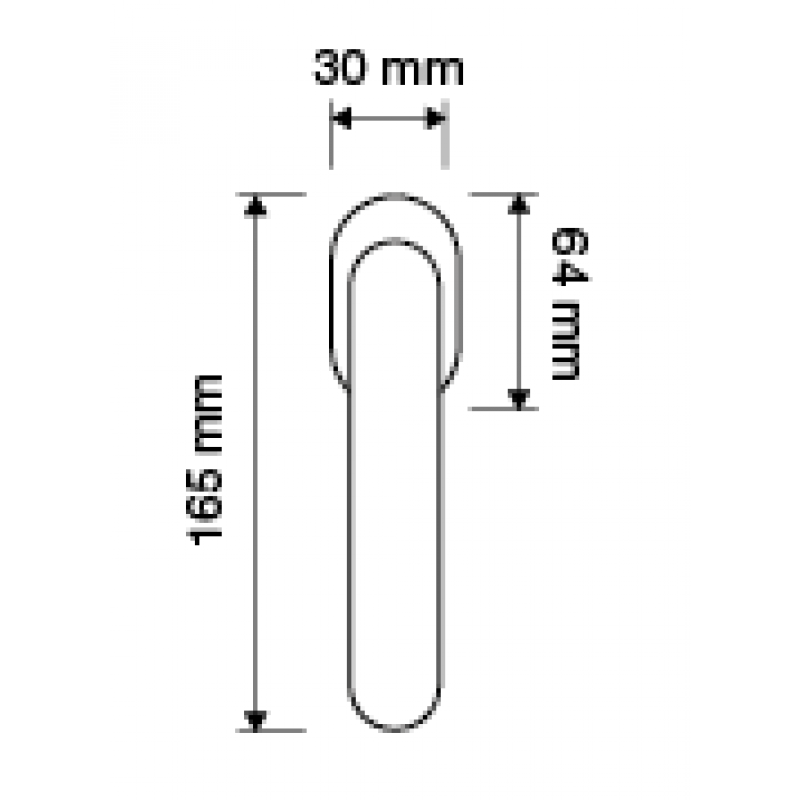 Havana Mesh Dry Keep Window Handle Linea Calì Crystal