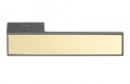 Icon Gold Frosio Bortolo smooth gold interior door handle