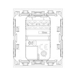 VIMAR LINEA 30000.2B/C/G Switch Aligned and Illuminable