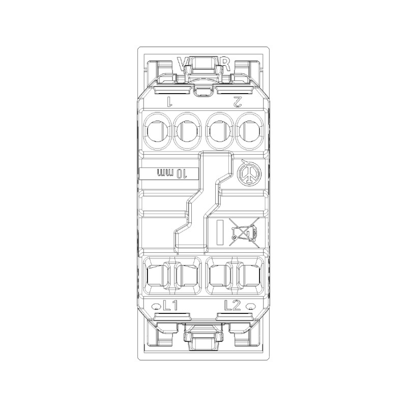 VIMAR LINEA inverter 30012.B/C/G 1P 10 AX 250 V~