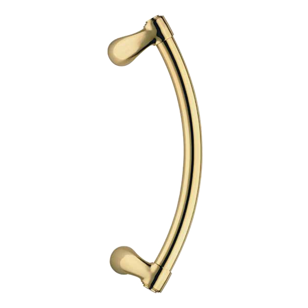 Italy Curvo Curved Pull Handle With Fixing Kit Ready for Mounting of Essential and Ergonomic Design Studio Mariani Becchetti