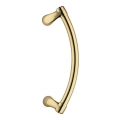 ITALY CURVO Curved Pull Handle With Fixing Kit Ready for Mounting of Essential and Ergonomic Design Studio Mariani Becchetti