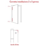 Justor PF 90 Coplanar Pin Left or Right 2 Pieces