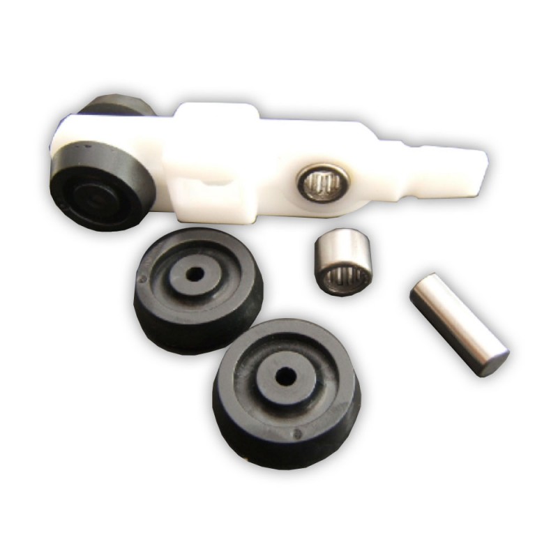 KE 40/C Monosilent Kit For Sliding Internal Wooden Doors Up to 120cm 40Kg Pettiti Giuseppe