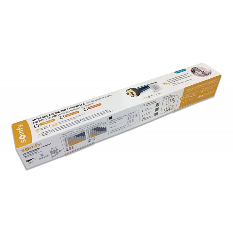 Electric Shutter Kit Motor Installation 20 Nm Radio RTS MRR 2000 Somfy