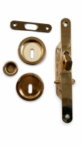 Round Flush Pulls and Lock Kit for Sliding Doors Arieni 95