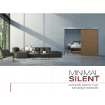 External Wall Sliding Door Kit Minimal Silent Essential Design