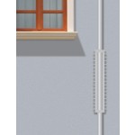 Anti Intrusion System Grimpo K Bollard with Spikes for Balcony or Terrace