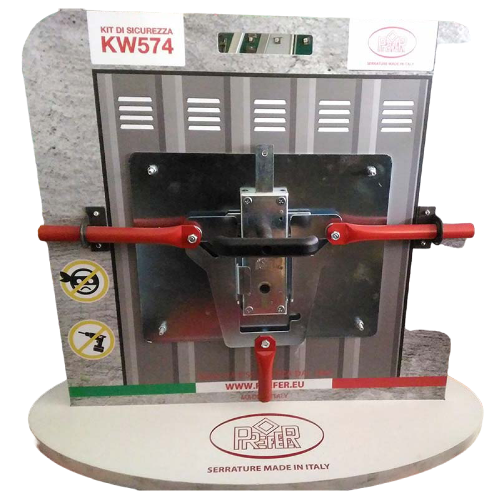 Safety Kit for Up and Over Garage Doors Prefer KW574