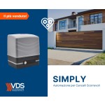 KIT SIMPLY VDS Motor for Sliding Gates Up to 600Kg 230V