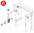 Single-zone Fire Control Panel Kit Opera EN54 Compliant