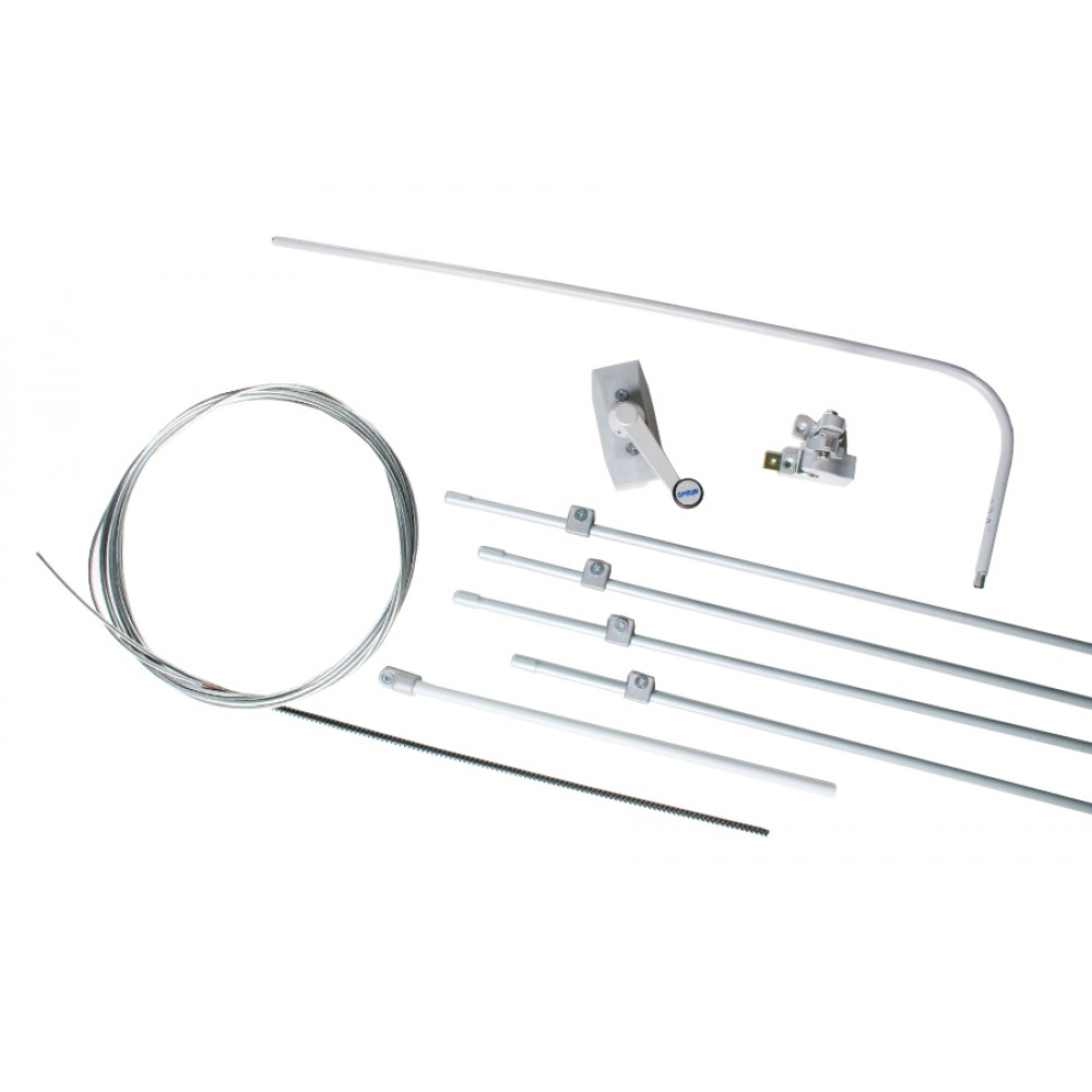 Complete Kit for Single Vasistas Ultraflex UCS Manual Opening Mechanism for Window