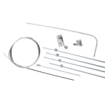 Complete Kit for Single Vasistas Ultraflex UCS Manual Opening Mechanism for Window