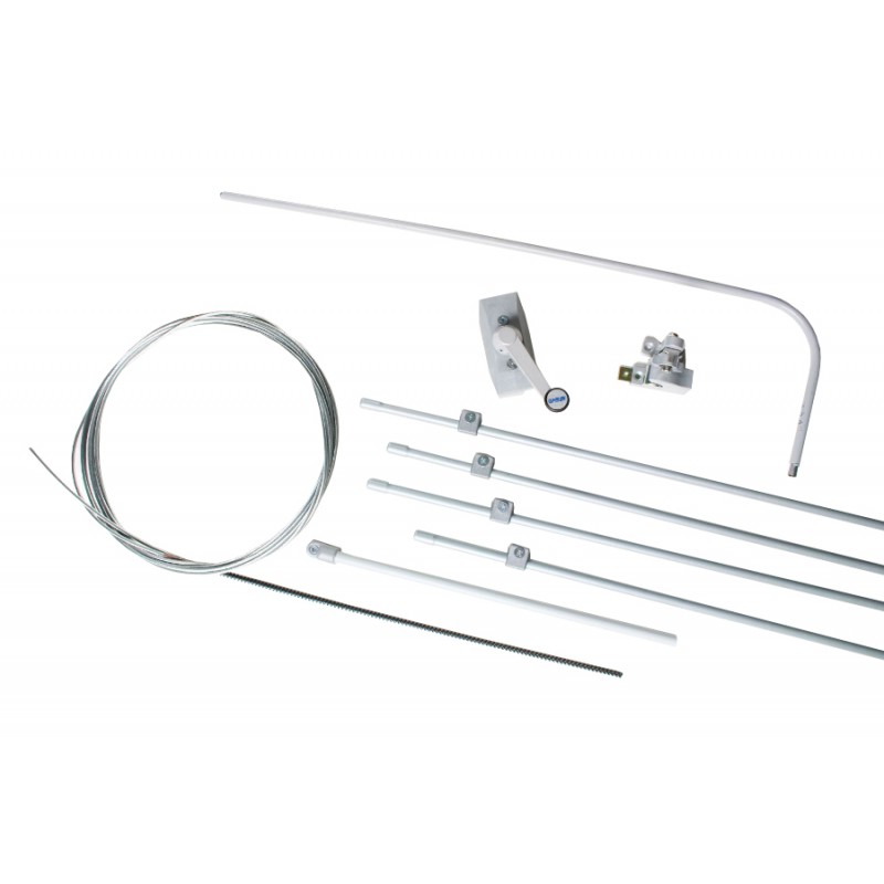 Complete Kit for Single Vasistas Ultraflex UCS Manual Opening Mechanism for Window