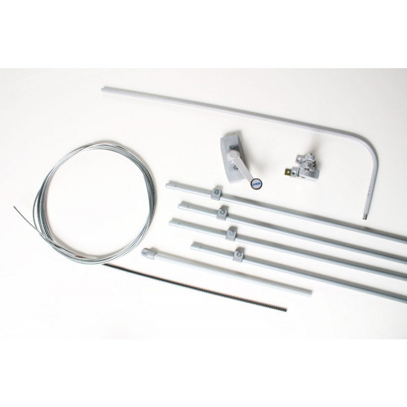 Complete Kit for Single Vasistas Ultraflex UCS Manual Opening Mechanism for Window