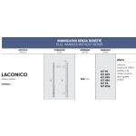 Laconico Colombo Design Pull Handle for Door Without Roses Alberto Meda