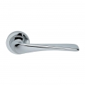 Le Mans Design Manital Polished Chrome Pair of Door Lever Handles