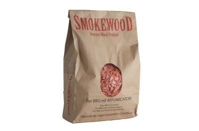 Beech Italian Gourmet Wood Chips from Trentino for Barbecues and Smokers 3,3 Lt Smoke&Wood
