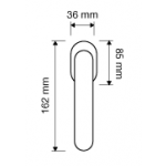 Liberty Dry Keep Window Handle Linea Calì Vintage