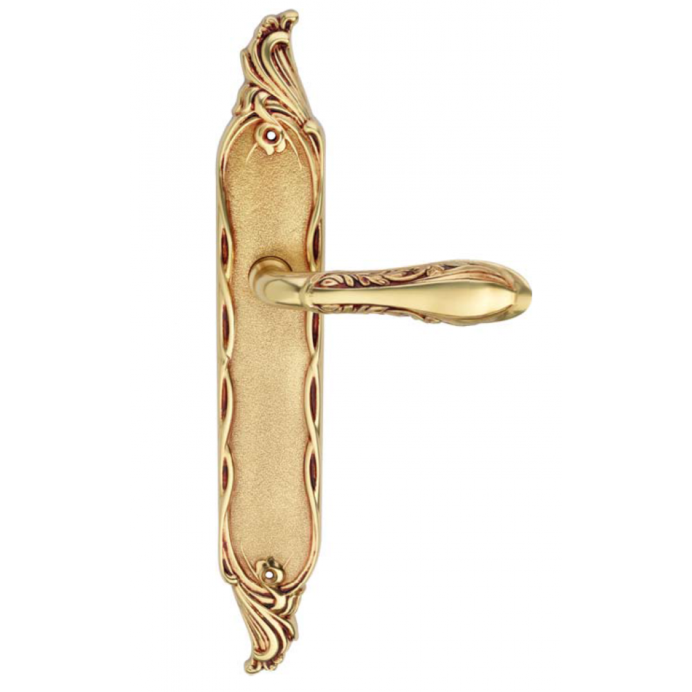 Liberty Door Handle on Plate Linea Calì Vintage