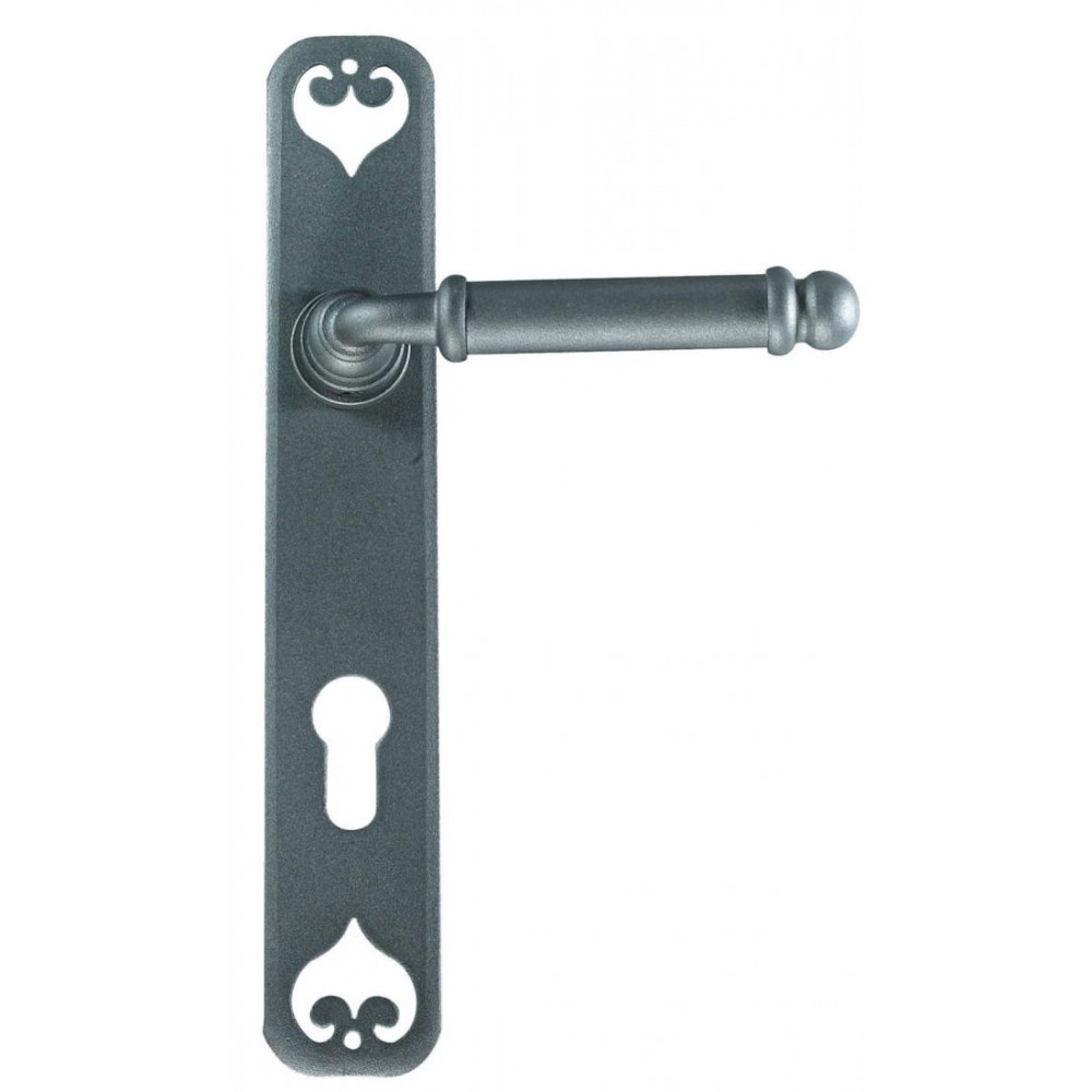 Lisbon Galbusera Door Handle with Plate